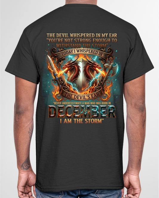 ccdi12 - Never Underestimate a Man Born in December – I Am the Storm - male (SKU2604-231-12)