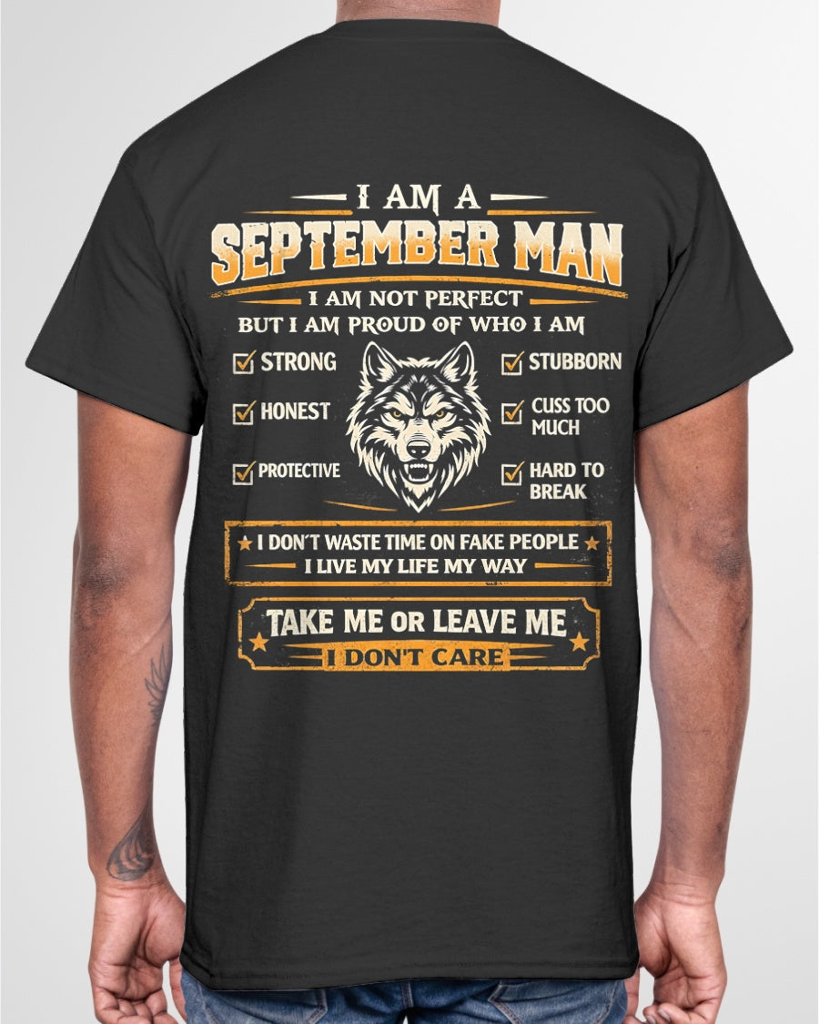 "I AM A SEPTEMBER MAN" - Birthday Gift For September Men - Male ccdi09 (SKU2602-45-09)