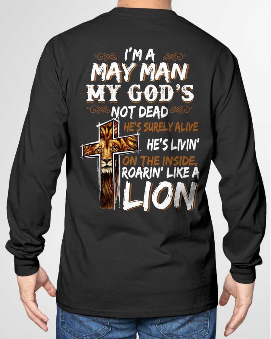ccdi05 - I’M A MAY MAN MY GOD’S NOT DEAD - male (SKU2604-307-05)