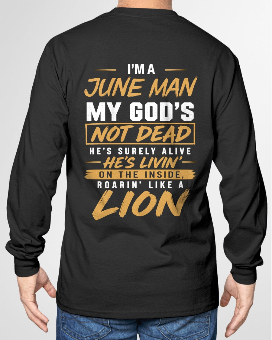 ccdi06 - I’M A JUNE MAN MY GOD’S NOT DEAD - male (SKU2608-504-06)