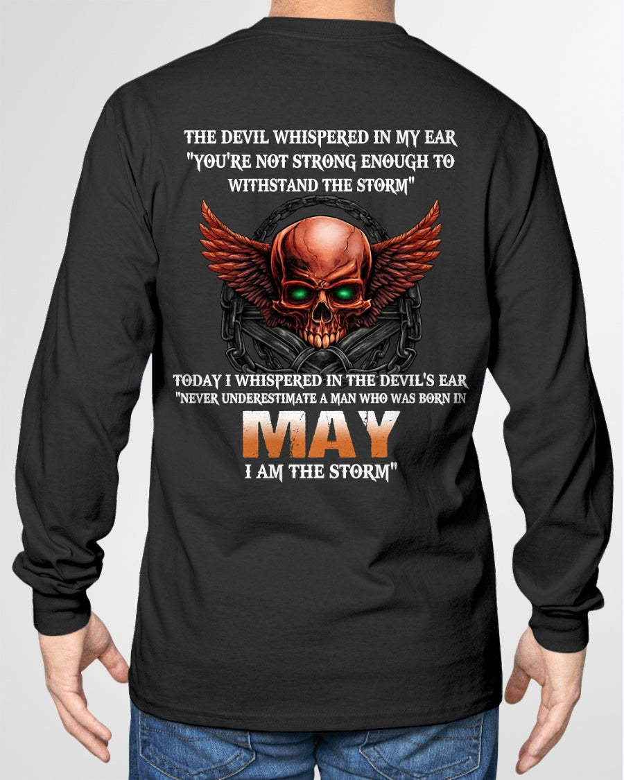 ccdi05 - Never Underestimate a Man Born in May – I Am the Storm - male (SKU2604-272-05)