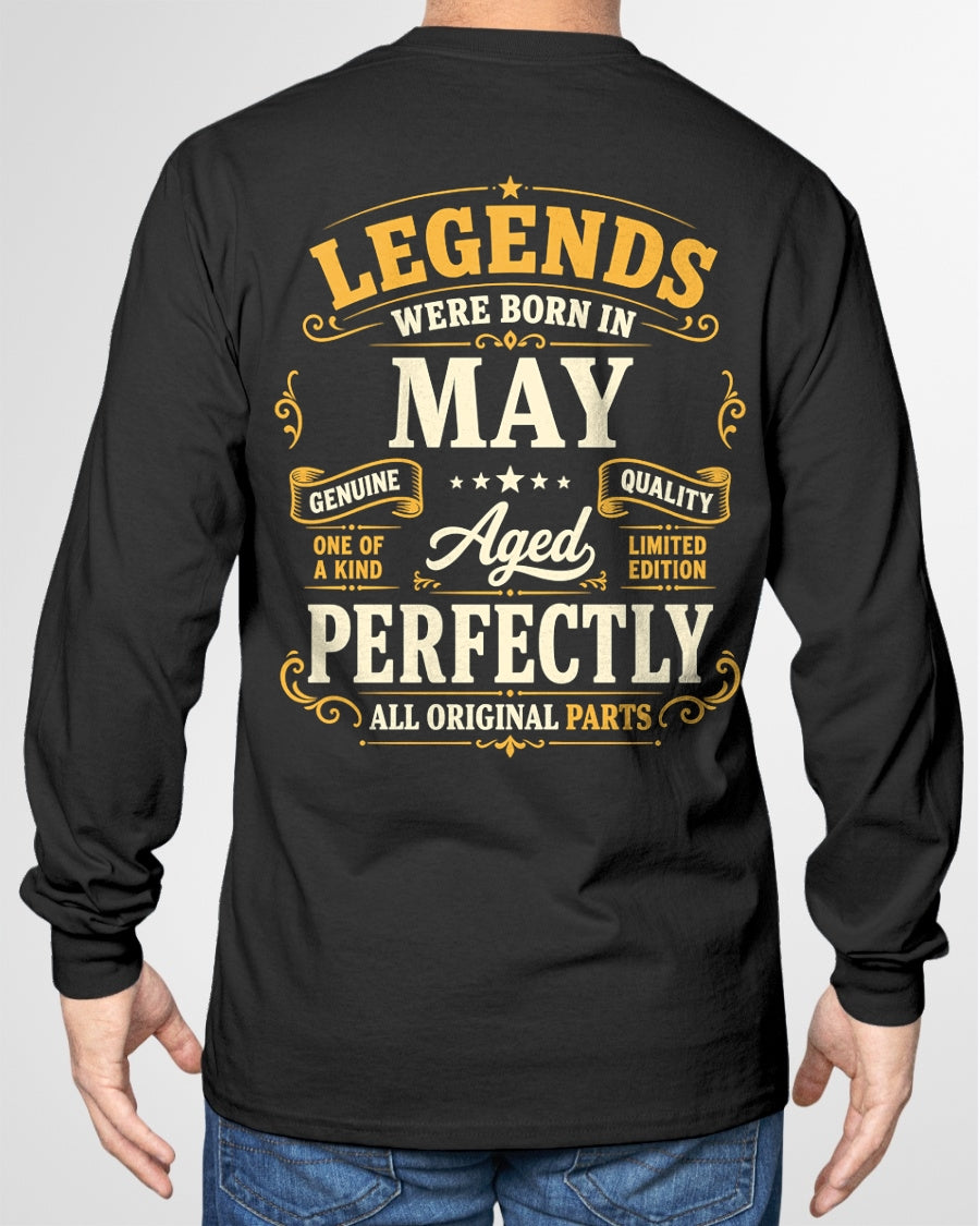 LEGENDS WERE BORN IN MAY - male ccdi05 (SKU2608-345-05)