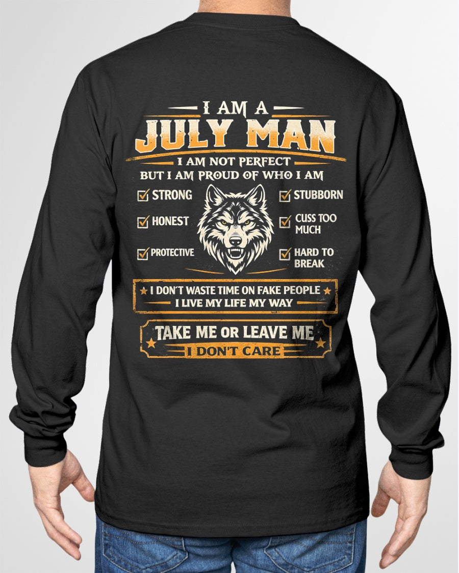 "I AM A JULY MAN" - Birthday Gift For July Men - Male ccdi07 (SKU2602-45-07)