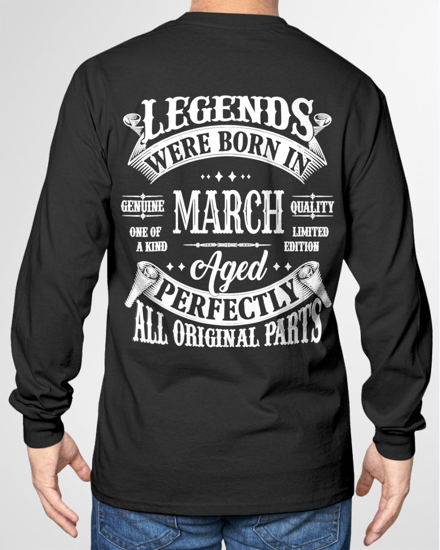 LEGEND WERE BORN IN MARCH - male (SKU08-37-03) FULL