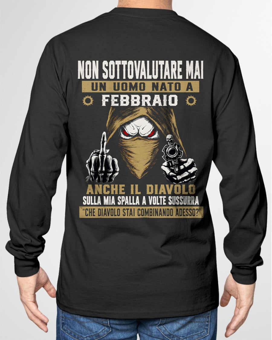 ITA02 - NON SOTTOVALUTARE MAI UN UOMO NATO A FEBBRAIO - ccdi02 male (SKU2607-72-02)