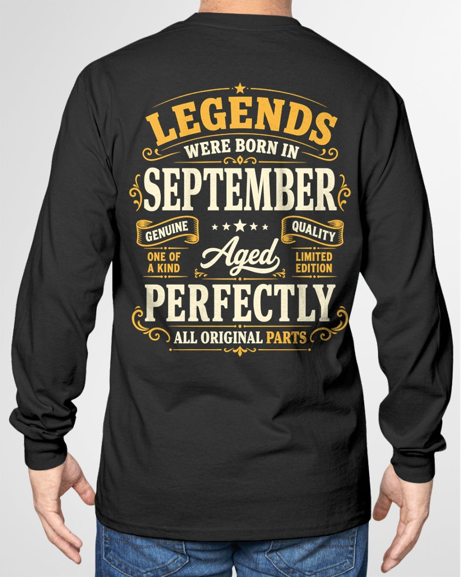 LEGENDS WERE BORN IN SEPTEMBER - male ccdi09 (SKU2608-345-09)