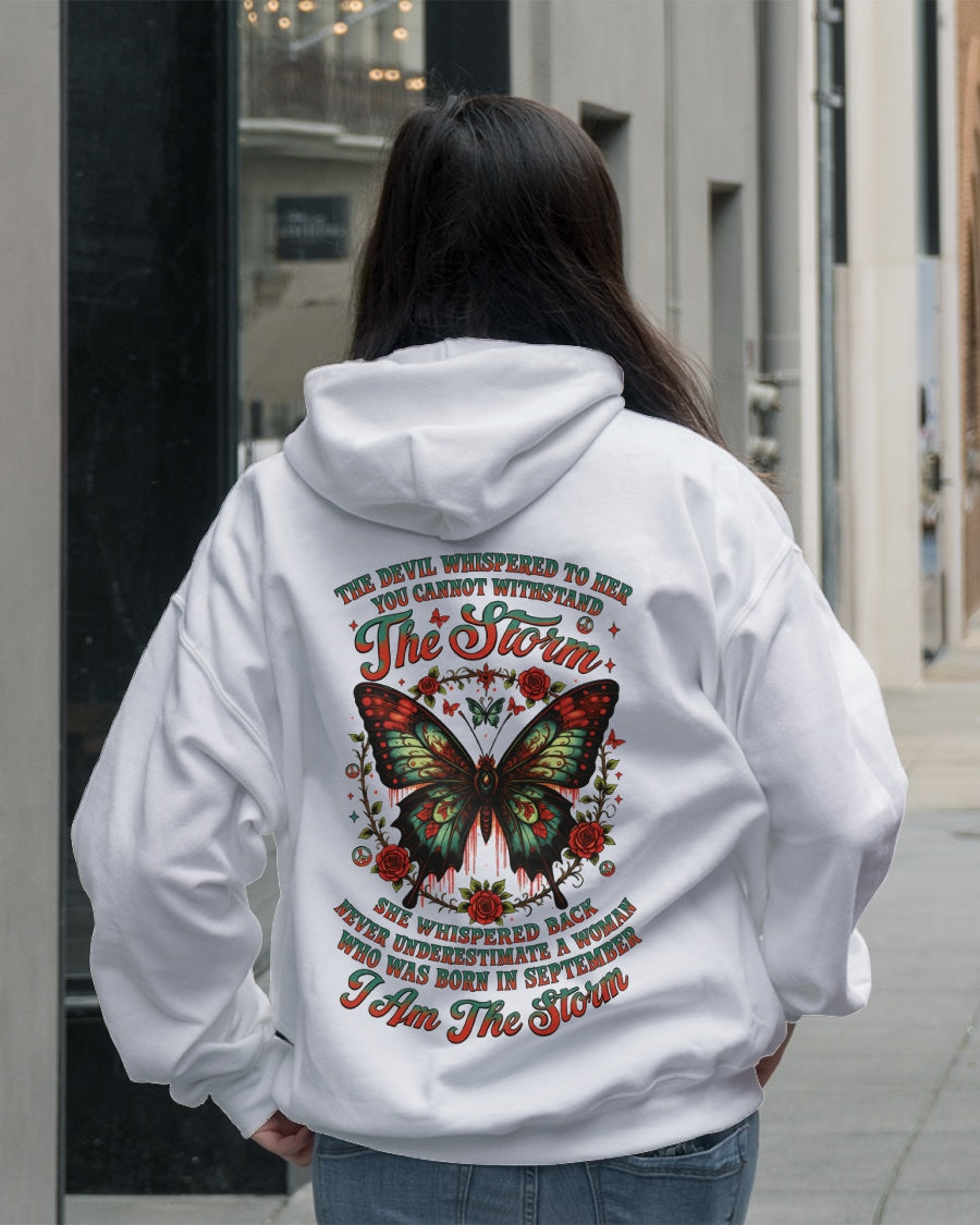 The Devil Whispered to Her – I Am the Storm September Woman Shirt - ccdi09 FMA (SKU10-72-09)