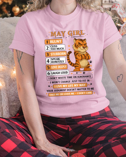 "I AM A MAY GIRL" - Birthday Gift For May Girls - FMA ccdi05 (SKU2602-219-05)