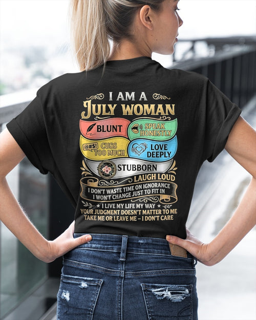 "I AM A JULY GIRL" - Birthday Gift For July Girls - FMA ccdi07 (SKU2604-57-07)