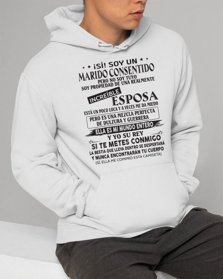 CAMISETA DIVERTIDA DE ESPOSO CONSENTIDO - CCDI00sp (SKU05-105-00)