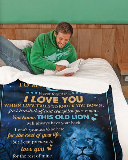 Special Gift For Your Son Blanket - From Dad (SKU2606-215)