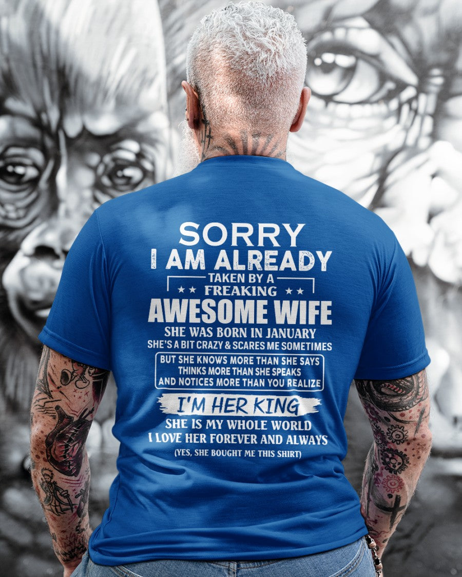 Awesome wife January - Perfect gift for your husband - ccdi01 (SKU68-79-01)
