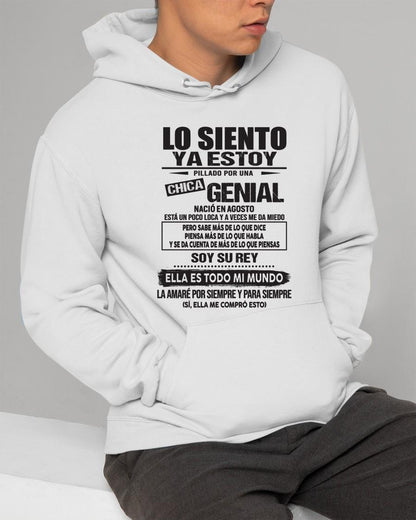 Agosto Chica Genial - Regalo especial para tu novio - T08 (SKU05-95-08)