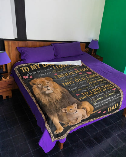 Special Gift For Your Daughter Blanket - From Dad (SKUB11-130)