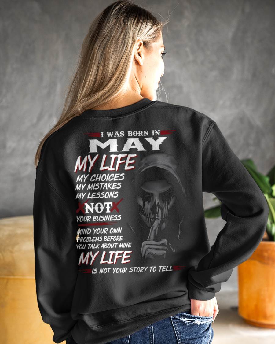 I WAS BORN IN MAY - FMA (SKU08-36-05)