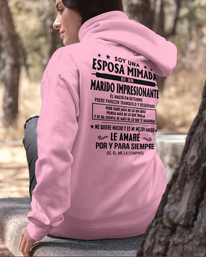 Octubre - Marido impresionante nacido en octubre - Regalo especial para tu esposa - T10 (SKU05-81-10)