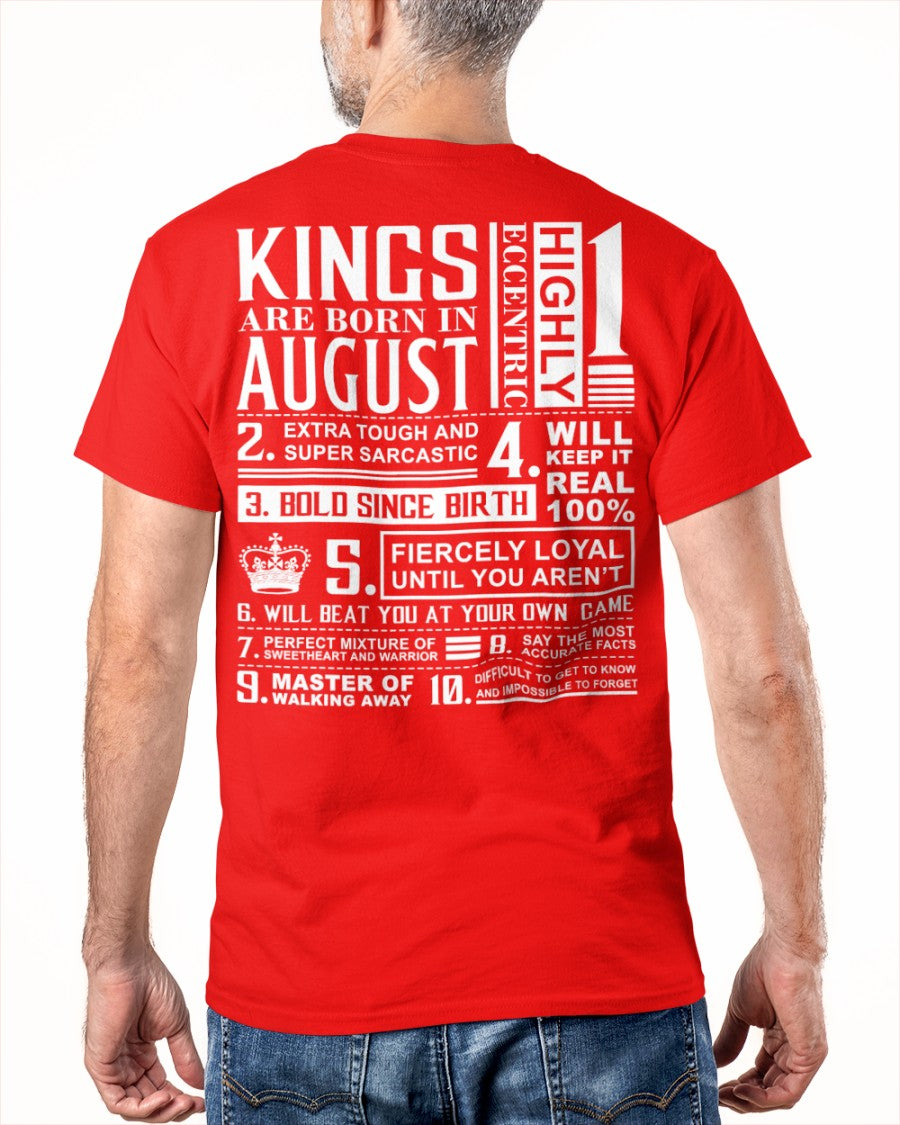 Kings are born in August- Vivi08 (SKU04-90-08)