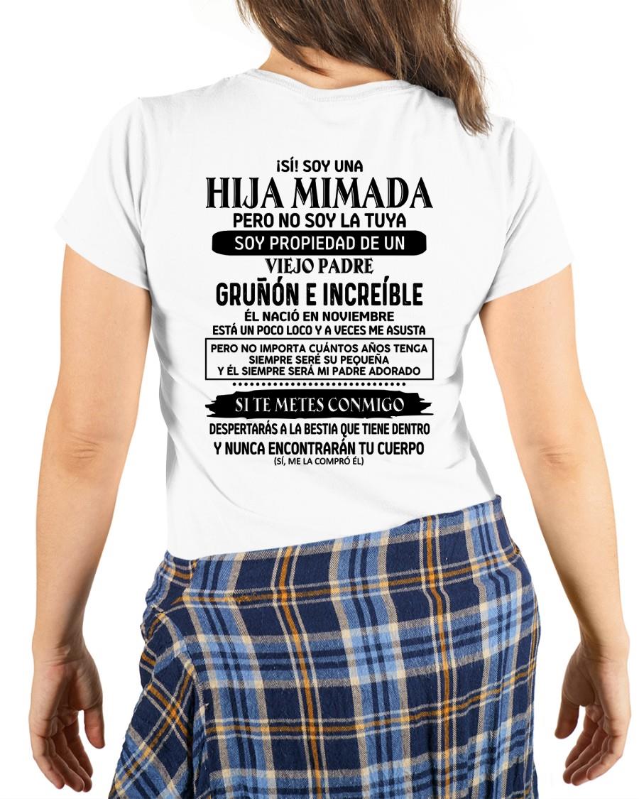 Noviembre - Padre increíble nacido en noviembre - Regalo perfecto para tu hija - T11 (SKU05-91-11)
