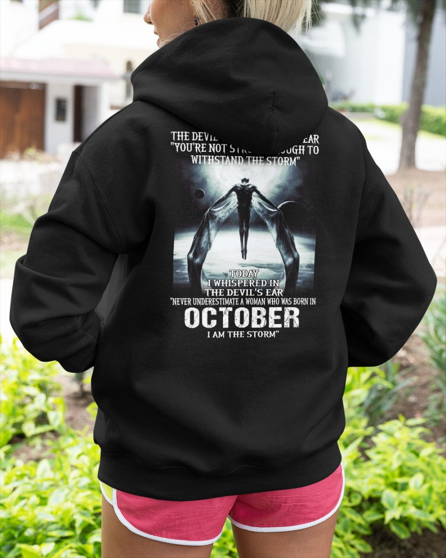 OCTOBER - NEVER UNDERESTIUNDER A WOMAN - I AM THE STORM-FMA-(SKU-CHAUU-10)