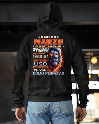 MARZO - MENTE SUCIA PERO SÉ RESPETAR - REGALO DE CUMPLEAÑOS PARA HOMBRES - CCDI03sp (SKU10-68-03)