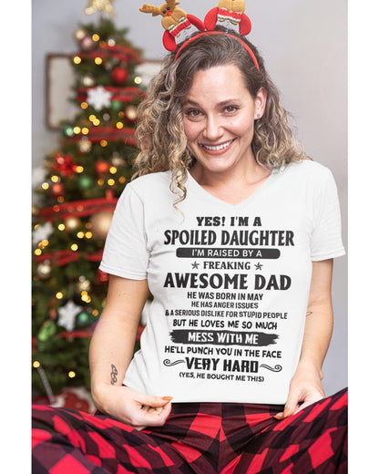 May - Awesome Dad - Perfect gift for your daughter - FROM MAN ccdi05  (SKU07-138-05)