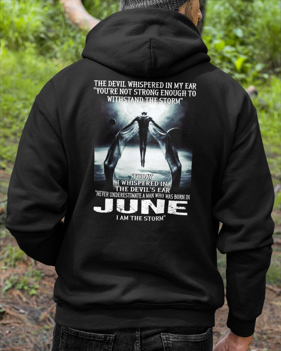 JUNE - NEVER UNDERESTIUNDER A MAN - I AM THE STORM - male (SKU08-35-06)