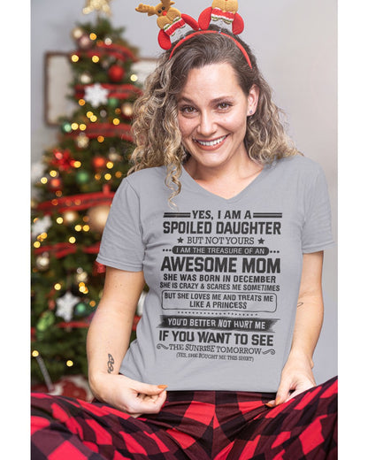 DECEMBER - YES, I AM A SPOILED DAUGHTER - FROM WOMAN (SKU08-08-12)
