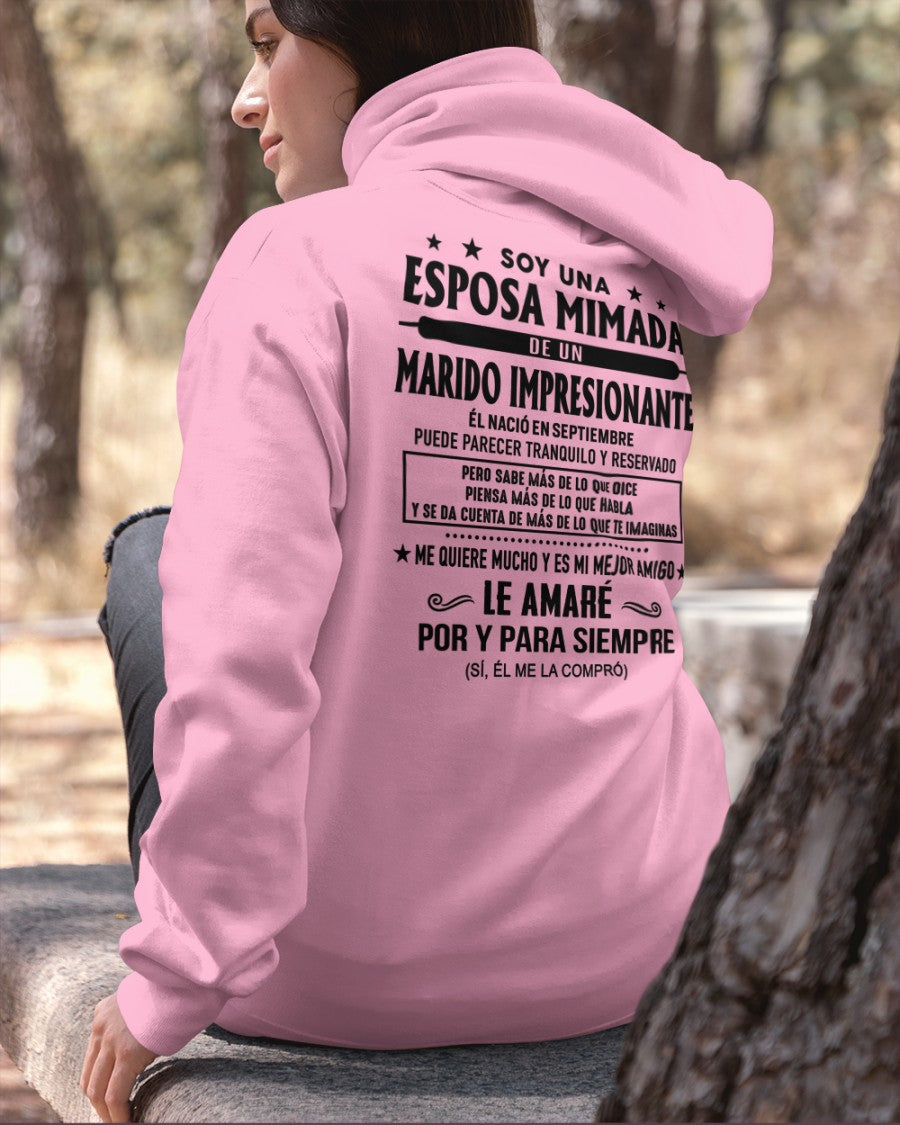 Septiembre - Marido impresionante nacido en septiembre - Regalo especial para tu esposa - T09 (SKU05-81-09)