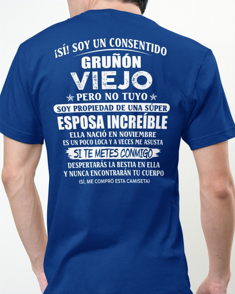 Esposa Increíble Noviembre - Regalo especial para tu marido - T11 (SKU07-68-11)