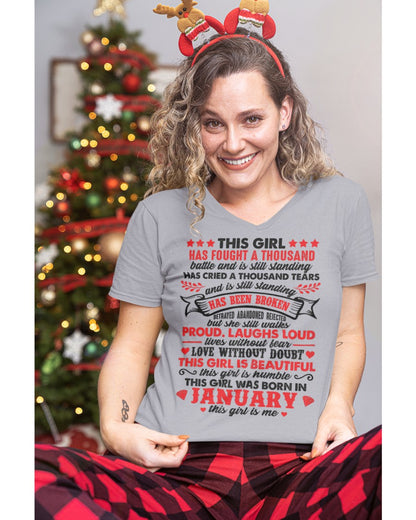 This girl has fought a thousand, she was born January - Vivian01