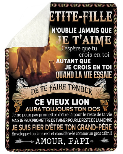 Cadeau Spécial Pour Ta Petite-Fille – Couverture - De Papi FULL (SKUB12-10)