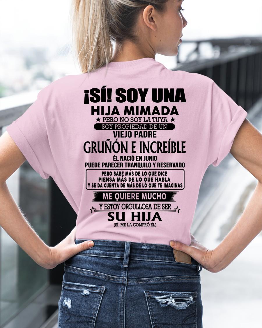 Junio Padre Increíble - Regalo especial para hija - TBN - T06 (SKU04-109-06)