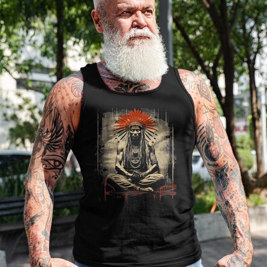 Native American T-Shirts, Vintage Native American Unisex T-Shirt/Hoodie/Sweatshirt HLT00 - Native American Indian  Vintage Cherokee Indigenous Art 19 T-Shirt