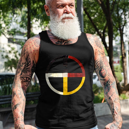 Native American T-Shirts, Vintage Native American Unisex T-Shirt/Hoodie/Sweatshirt HLT00 - Native American Indian Medicine Wheel T-Shirt (1)