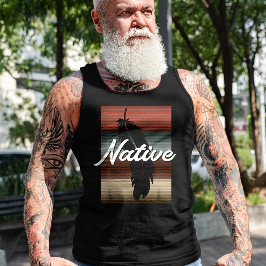 Native American T-Shirts, Vintage Native American Unisex T-Shirt/Hoodie/Sweatshirt HLT00 - Native - Native American Pride T-Shirt T-Shirt