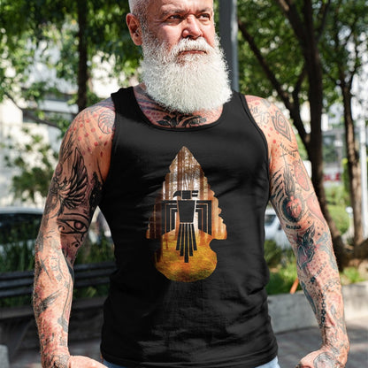 Native American T-Shirts, Vintage Native American Unisex T-Shirt/Hoodie/Sweatshirt HLT00 - Native Arrowhead Eagle American T Shirt T-Shirt