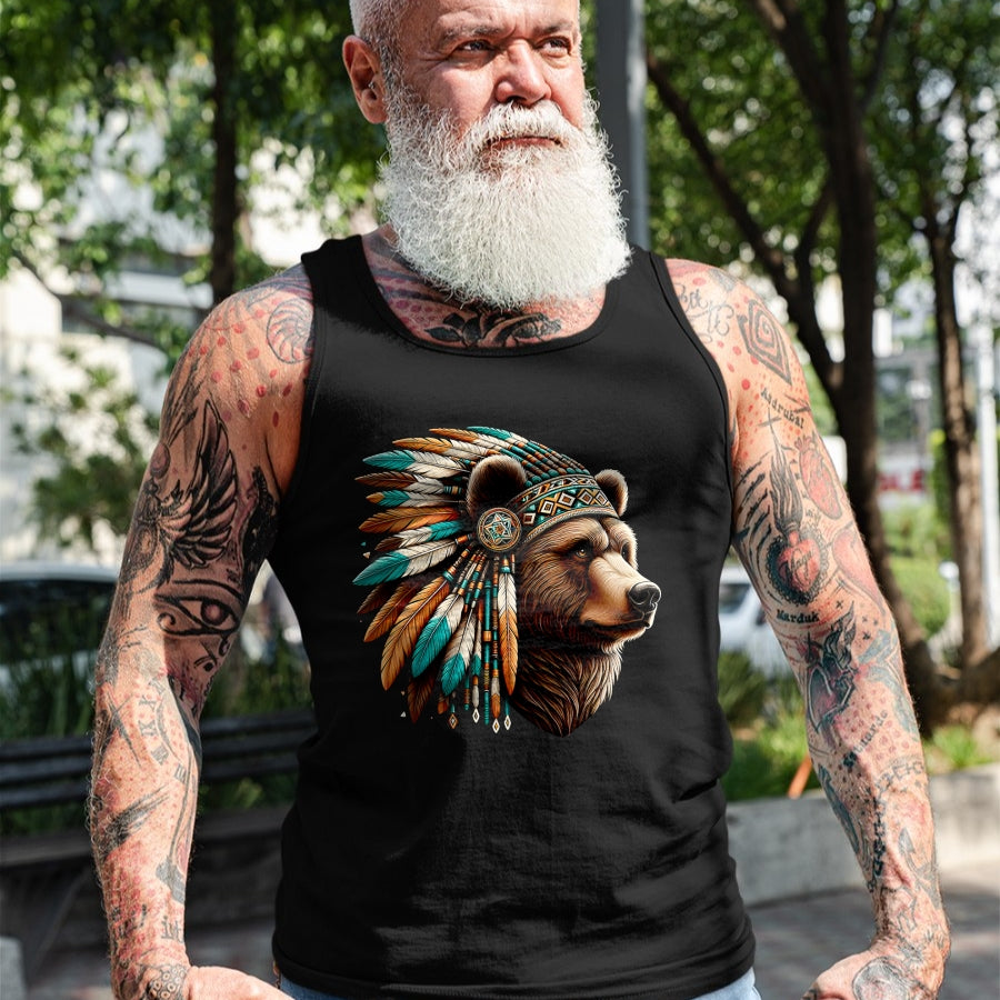 Native American T-Shirts, Vintage Native American Unisex T-Shirt/Hoodie/Sweatshirt HLT00 - Retro Native American Indian Chief Men Women Sitting Bull T-Shirt (1)