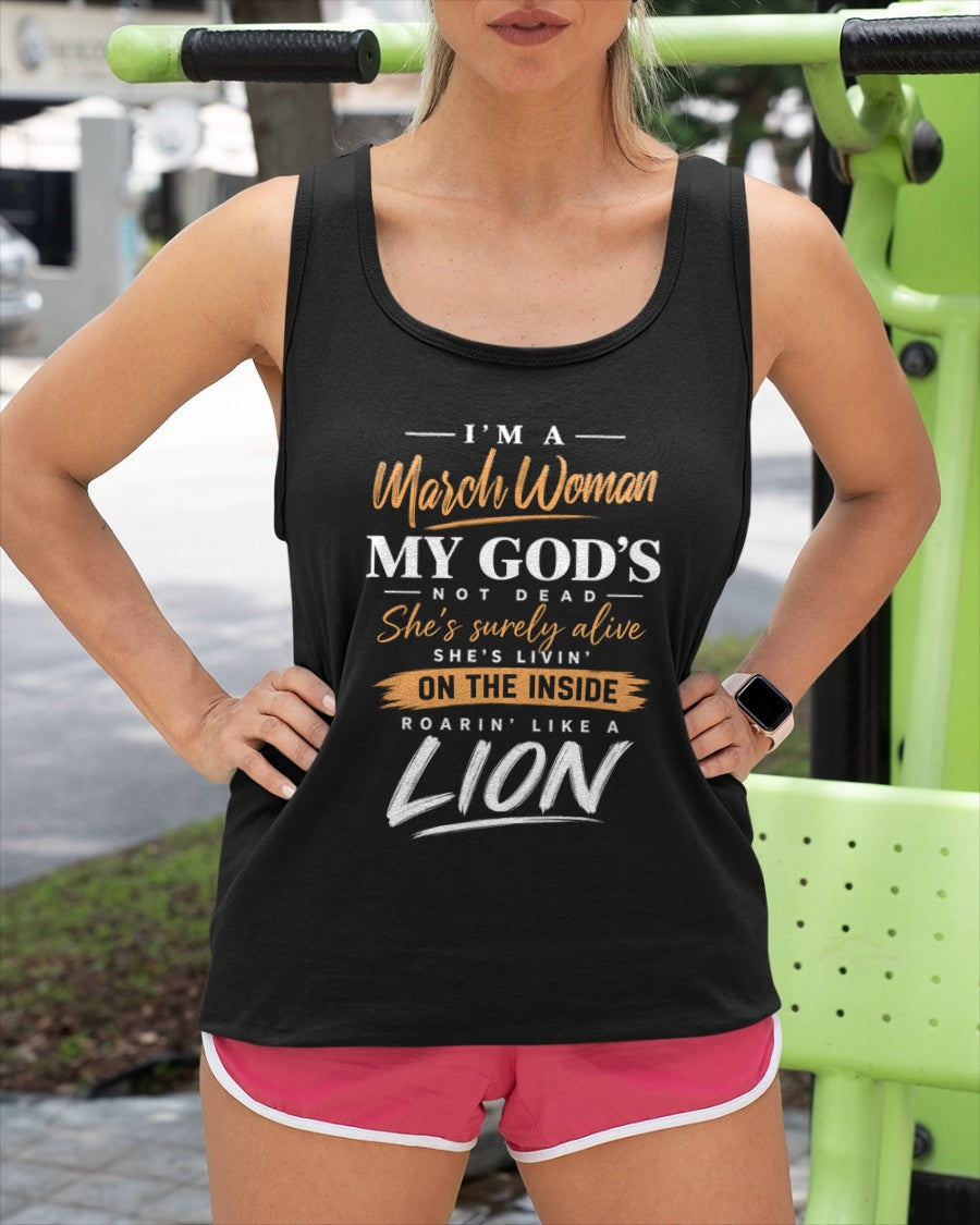 ccdi03 - I’M A MARCH WOMAN MY GOD’S NOT DEAD - FMA (SKU2608-507-03)