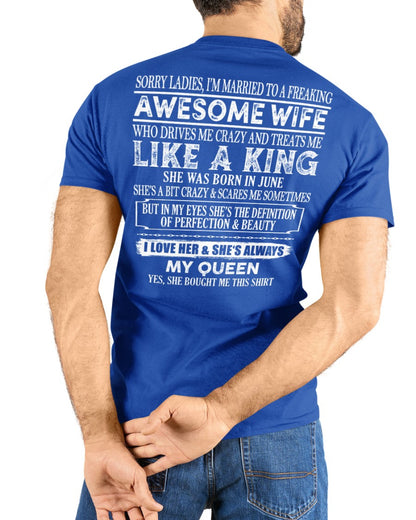 SORRY LADIES, I'M MARRIED WITH HER - SHE WAS BORN IN JUNE - Vivian06