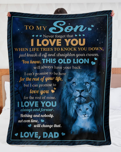 Special Gift For Your Son Blanket - From Dad (SKU2606-215)