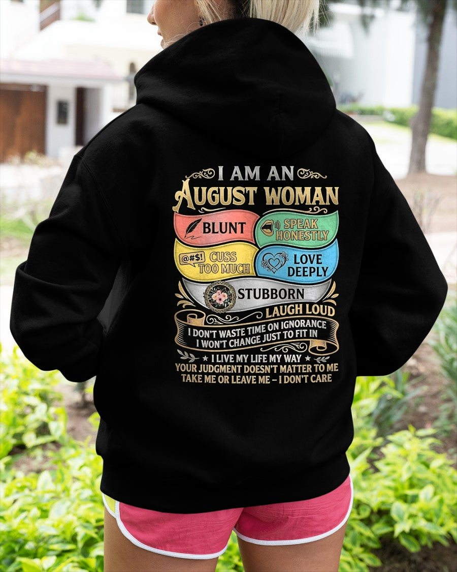 "I AM AN AUGUST GIRL" - Birthday Gift For August Girls - FMA ccdi08 (SKU2604-57-08)