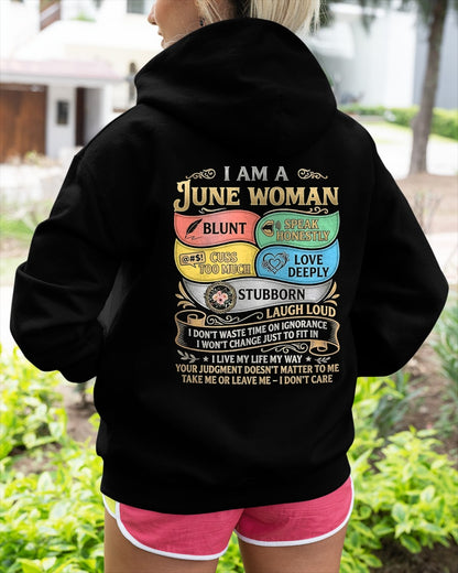 "I AM A JUNE GIRL" - Birthday Gift For June Girls - FMA ccdi06 (SKU2604-57-06)