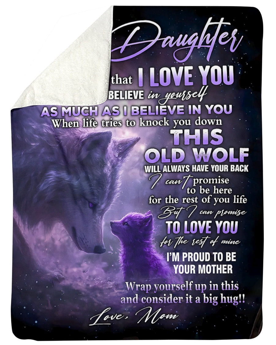 BLANKET FOR DAUGHTER FROM MOM FULL (SKUB12-89)