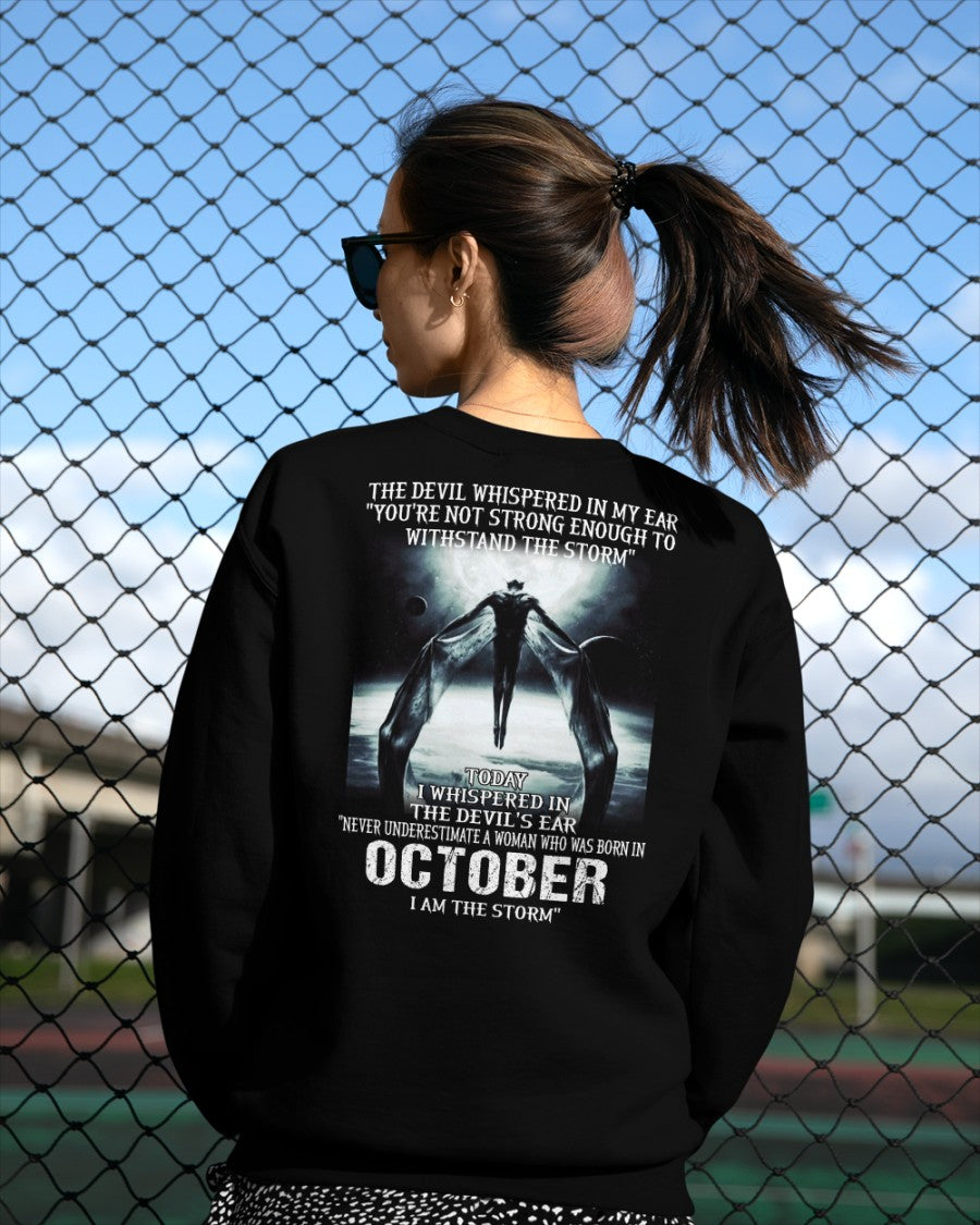 OCTOBER - NEVER UNDERESTIUNDER A WOMAN - I AM THE STORM-FMA-(SKU-CHAUU-10)