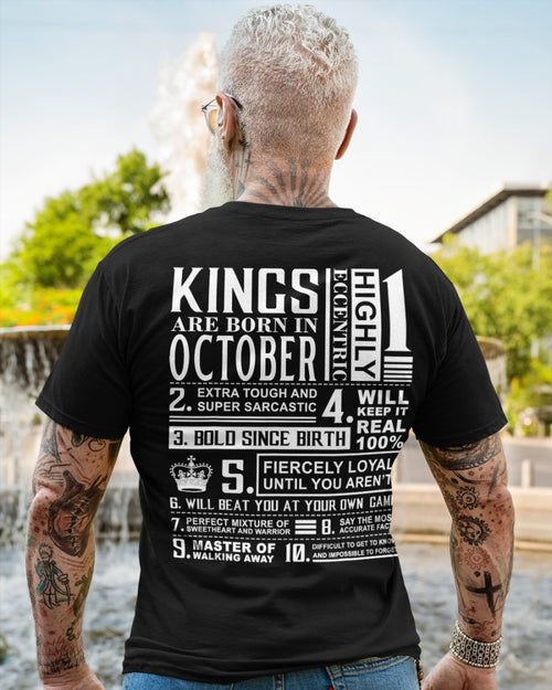 Kings are born in October- Vivi10 (SKU04-90-10)