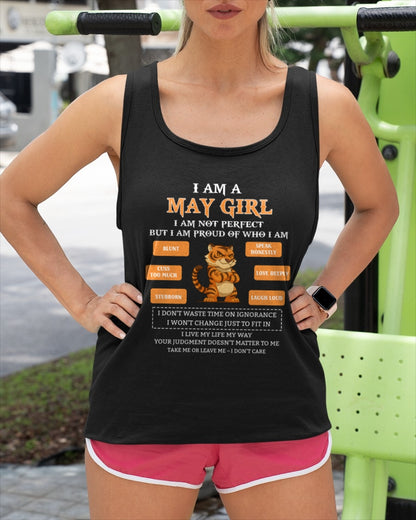 "I AM A MAY GIRL" - Birthday Gift For May Girls - FMA ccdi05 (SKU2606-387-05)