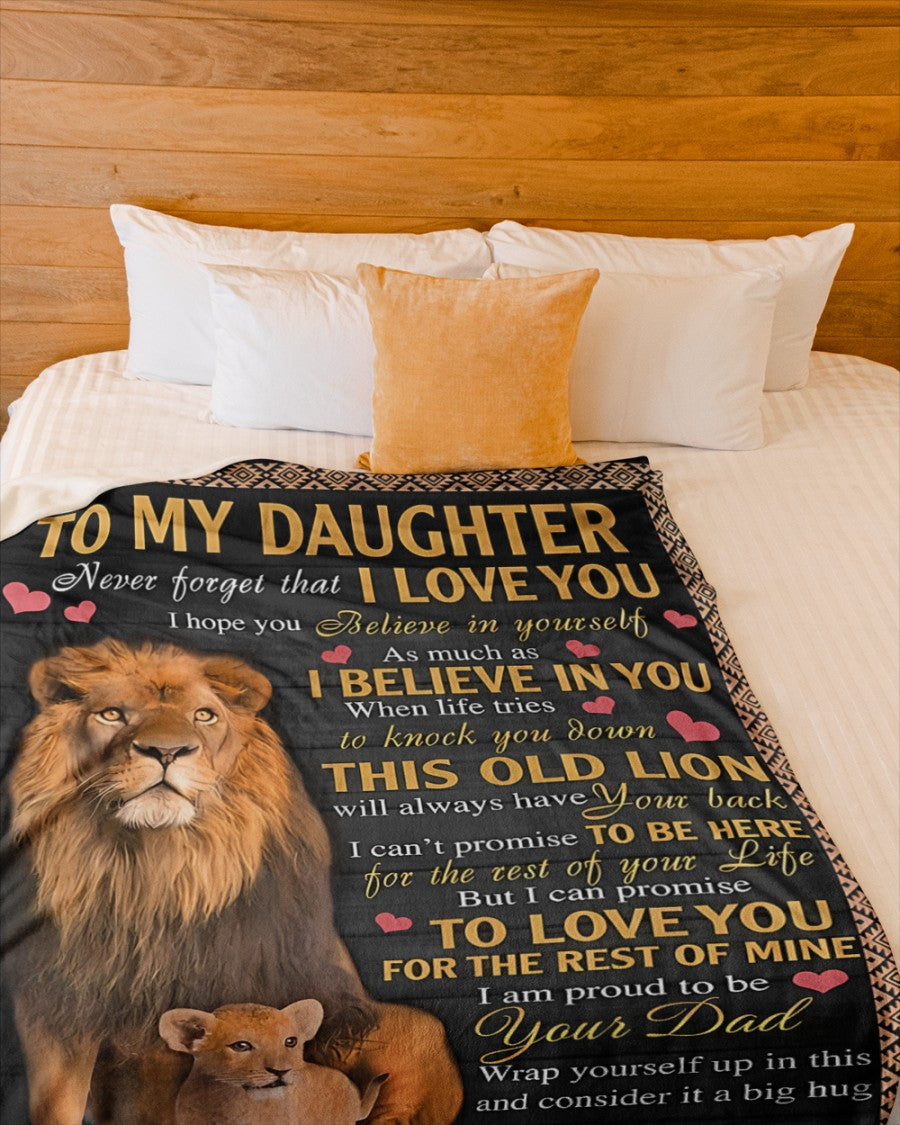Special Gift For Your Daughter Blanket - From Dad (SKUB11-130)