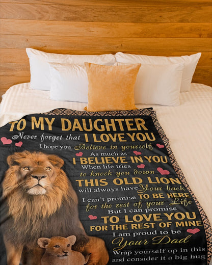 Special Gift For Your Daughter Blanket - From Dad (SKUB11-130)