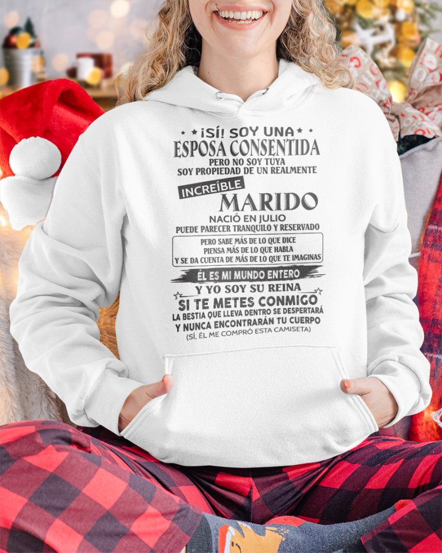 Julio - Marido Increíble Nació En Julio - Regalo Especial Para Esposa - T07 (SKU06-09-07)