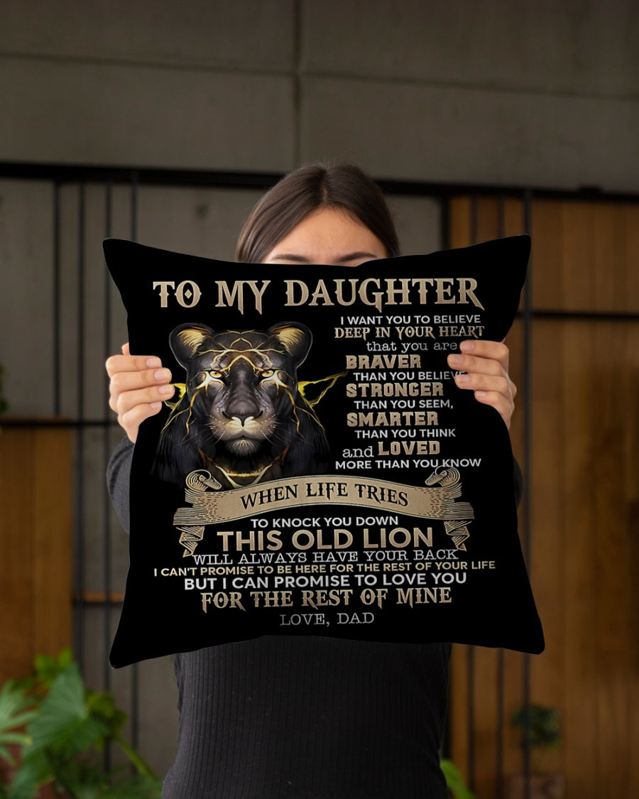 Special Gift For Your Daughter From Dad - Pillow (SKUP10-101)